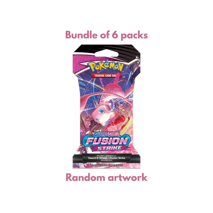 Pokemon Fusion Strike Sleeved Booster Pack (Bundle of 6)