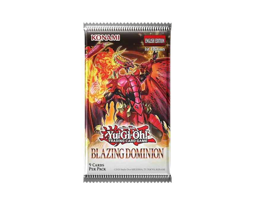 Yu-Gi-Oh! - Blazing Dominion Booster Booster Pack